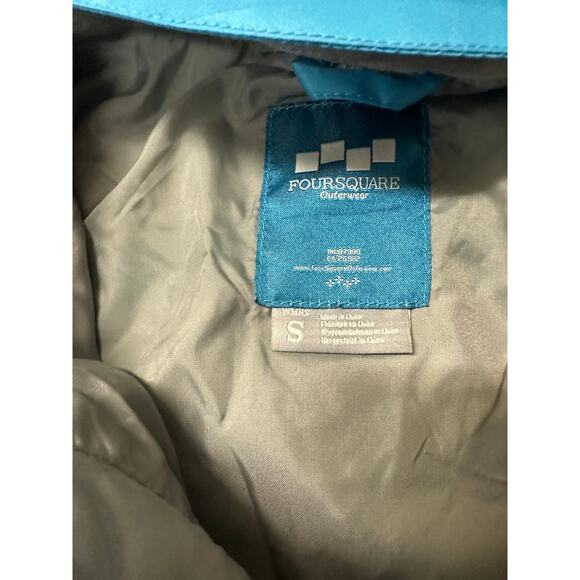FourSquare Womens Snowboarding Ski Jacket Small - Picture 5 of 6